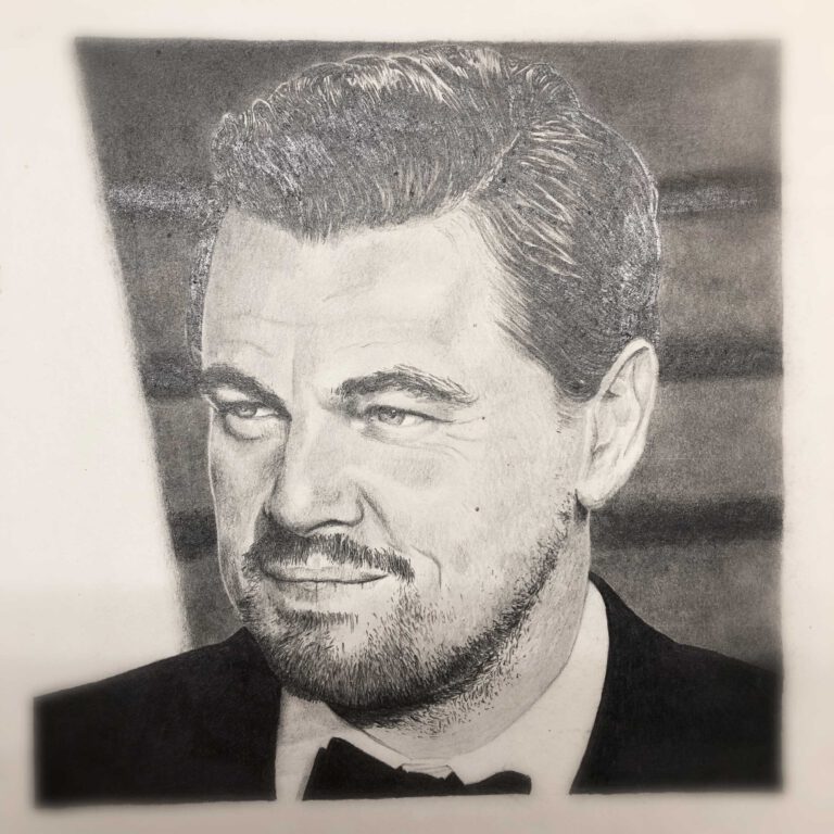 Leonardo DiCaprio Drawing Exercise