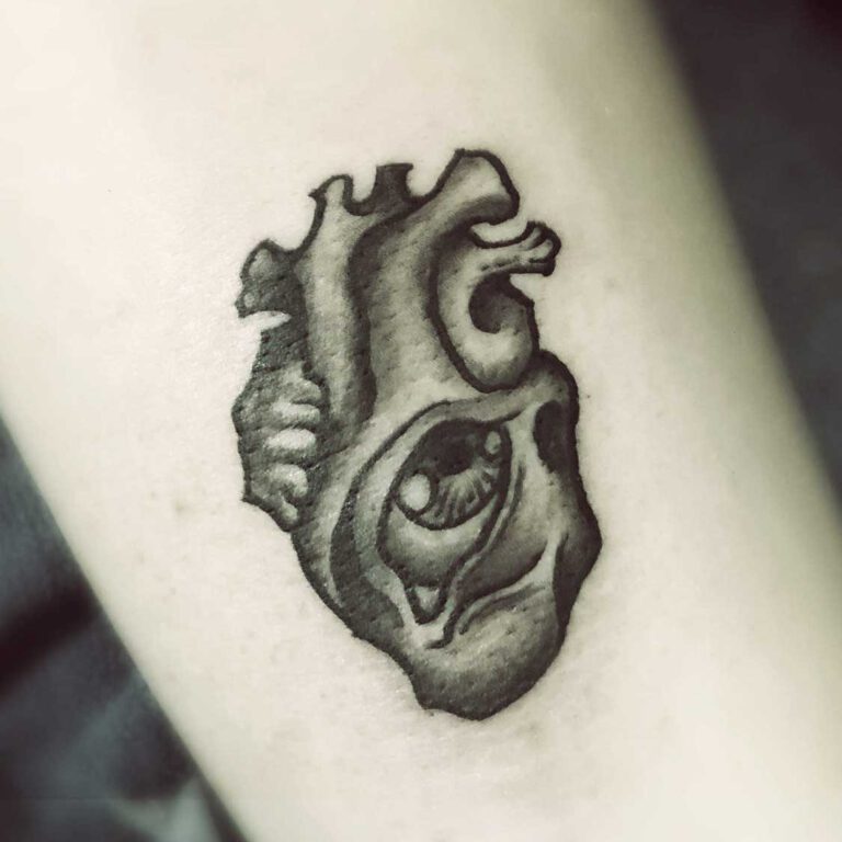 Seeing with the heart Tattoo