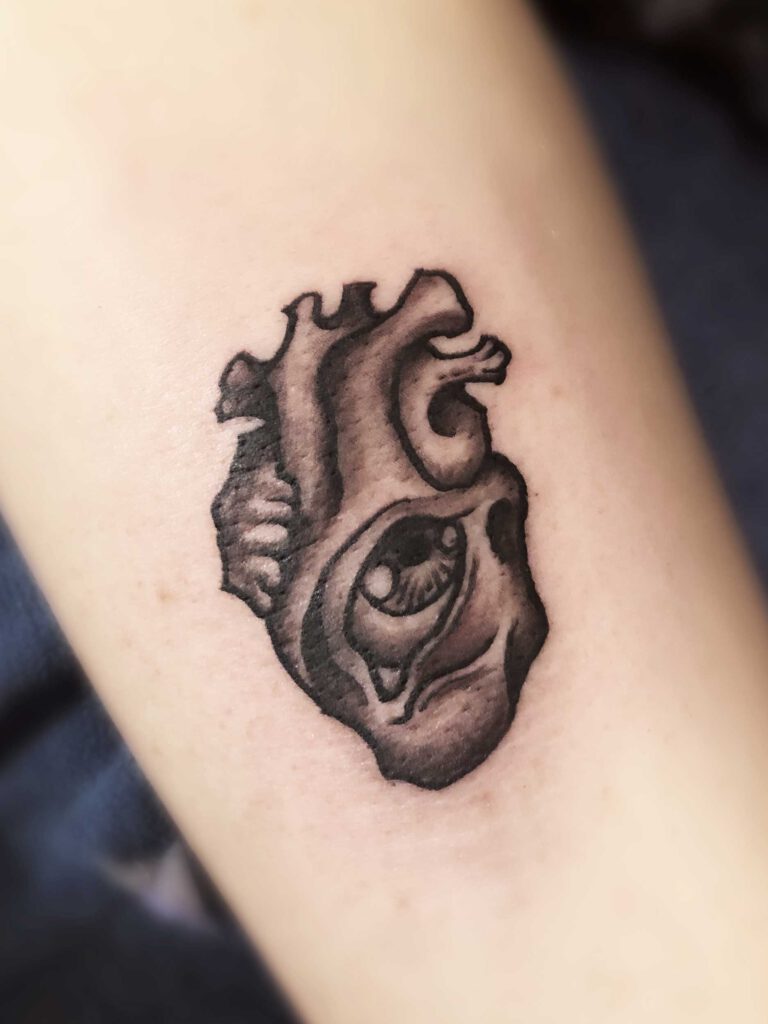 Seeing with the heart Tattoo